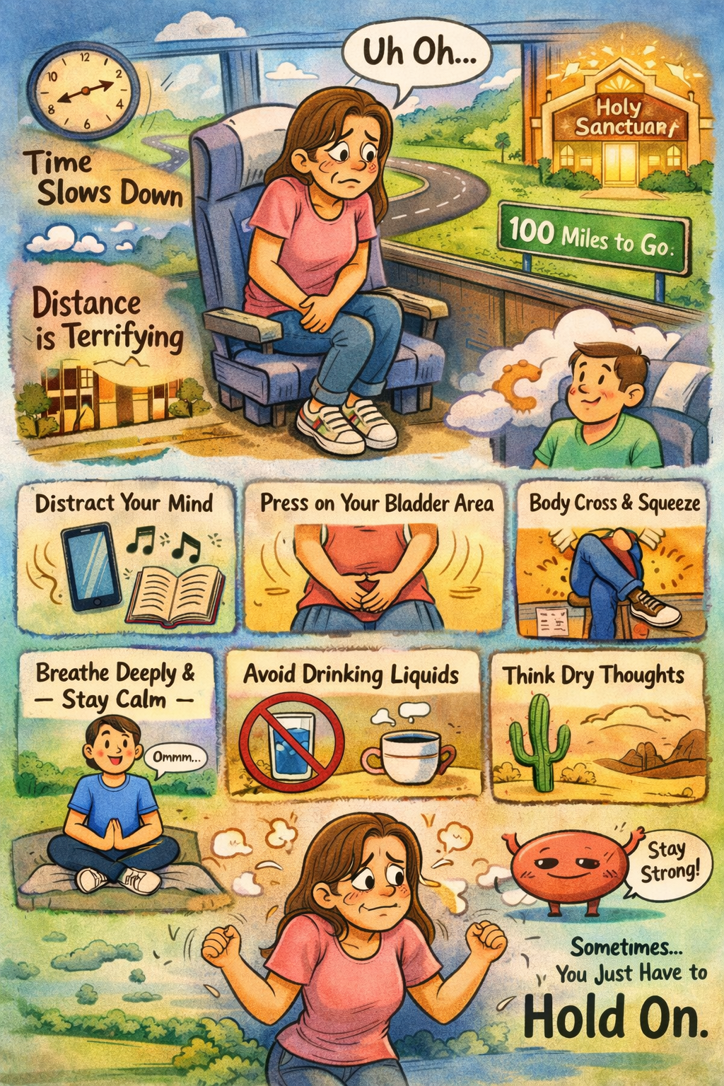 The Underrated Luxury of Not Having to Pee: A Survival Guide for Long Journeys