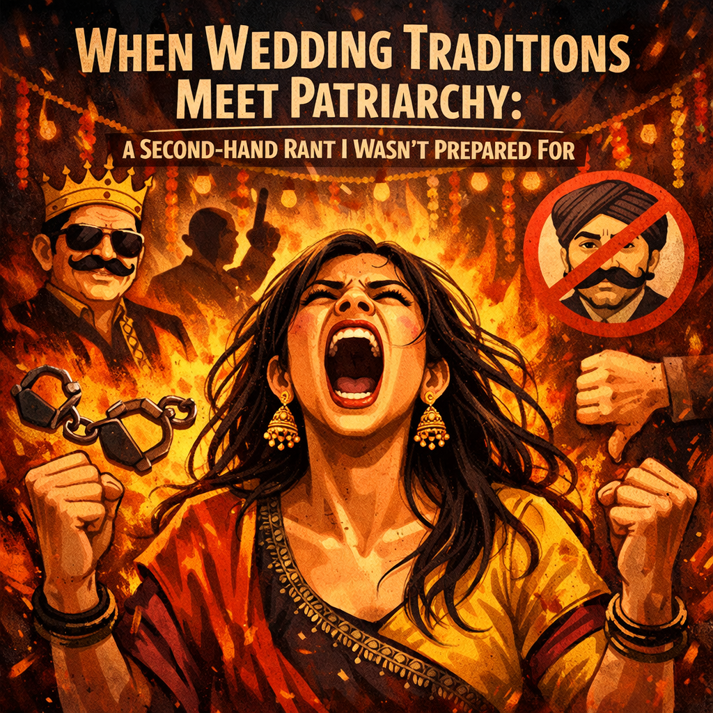 When Wedding Traditions Meet Patriarchy: A Second-Hand Rant I Wasn’t Prepared For