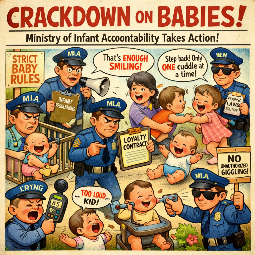 The Untouchable Class: Why Babies Get Away With Everything — And Why the Government Must Intervene