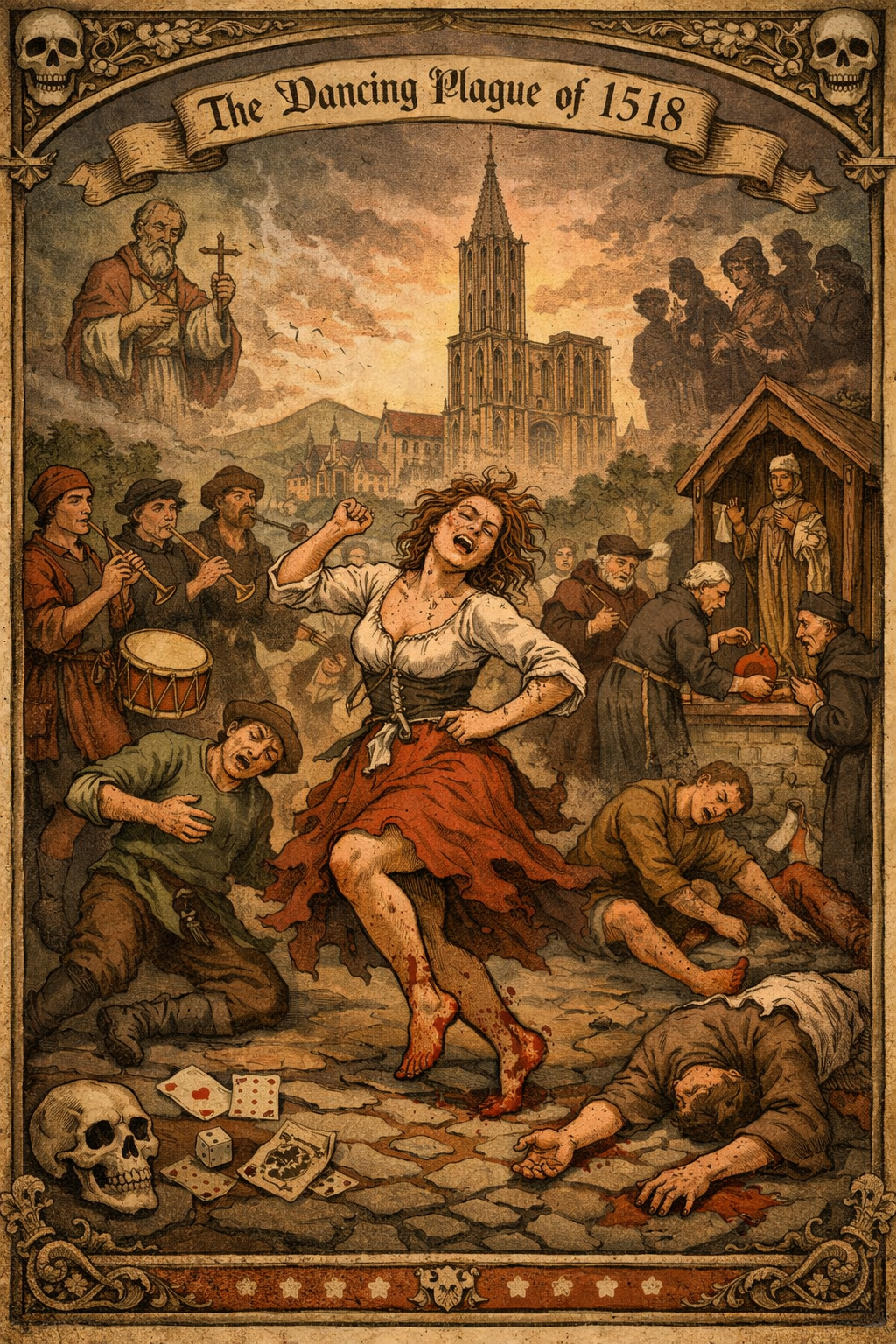 The Dancing Plague of 1518: When People Danced to Their Death in Strasbourg