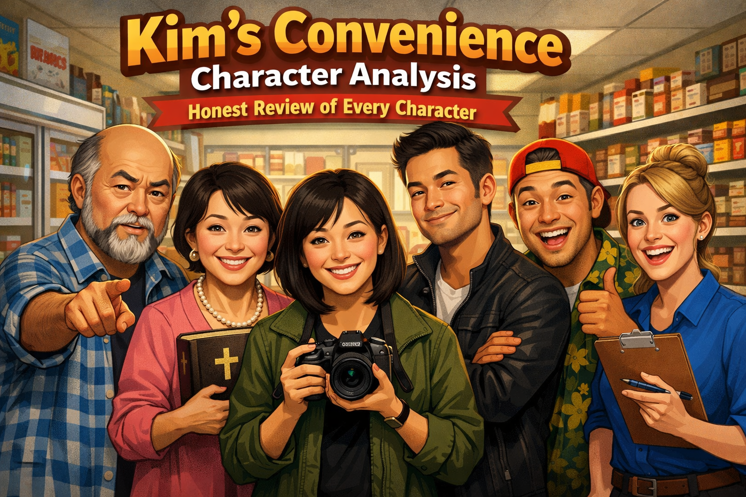 Kim’s Convenience Character Analysis | Honest Review of Every Character