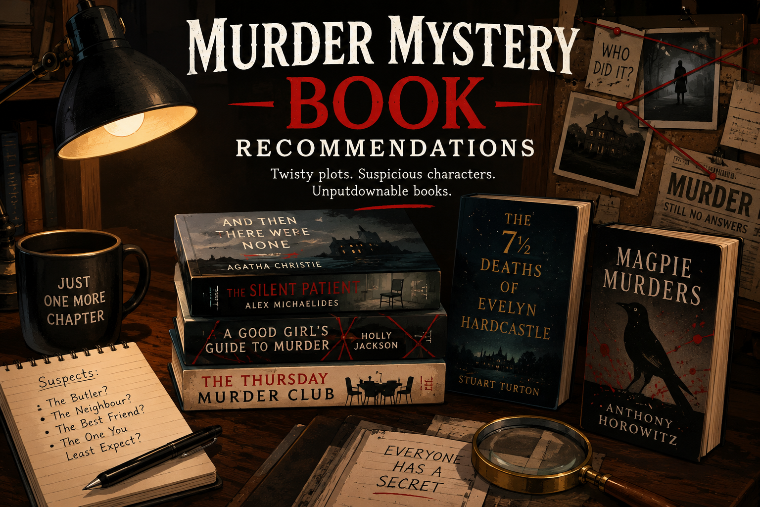 Murder Mystery Books That Will Absolutely Ruin Your Sleep Schedule