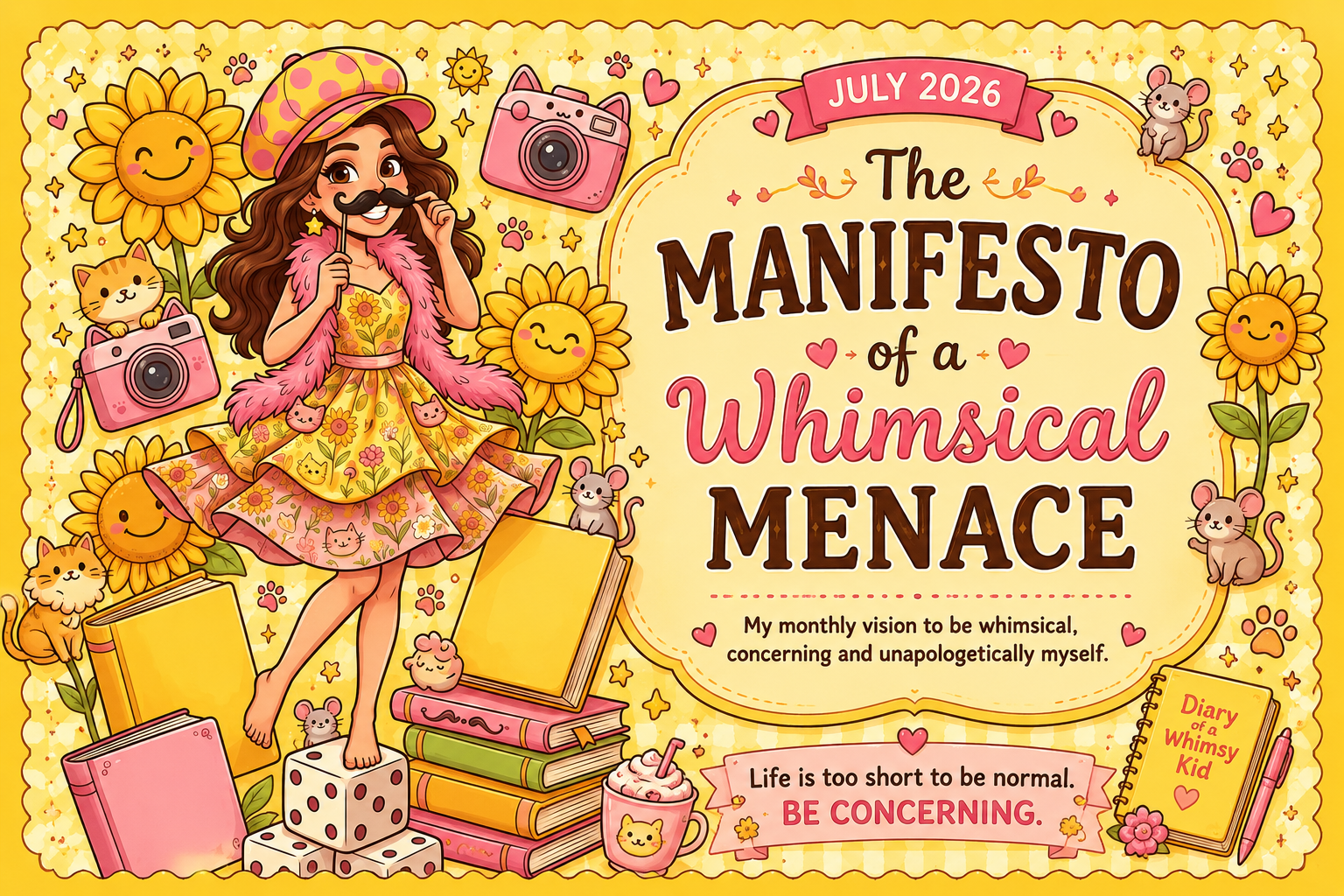 July 2026: Manifesto of a Whimsical Menace