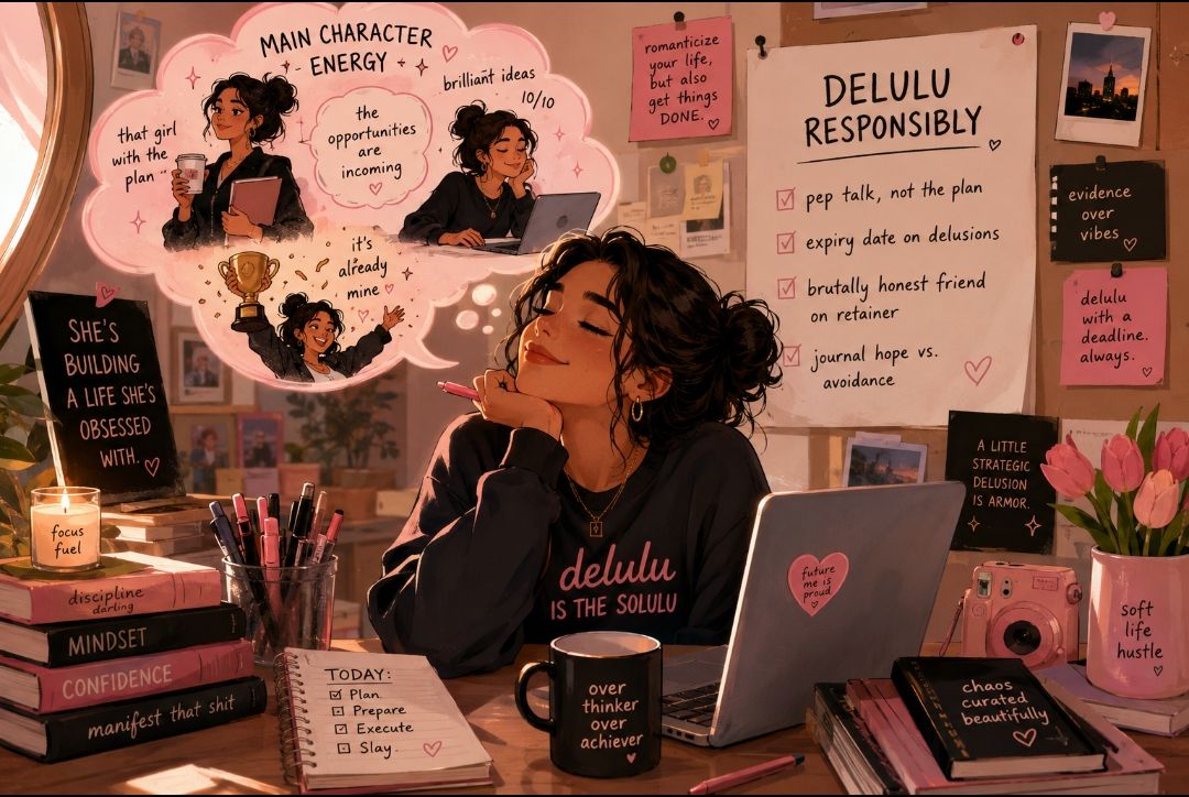 Delulu Is the Solulu: The Psychology of Lying to Yourself (and Why It’s Actually Working)