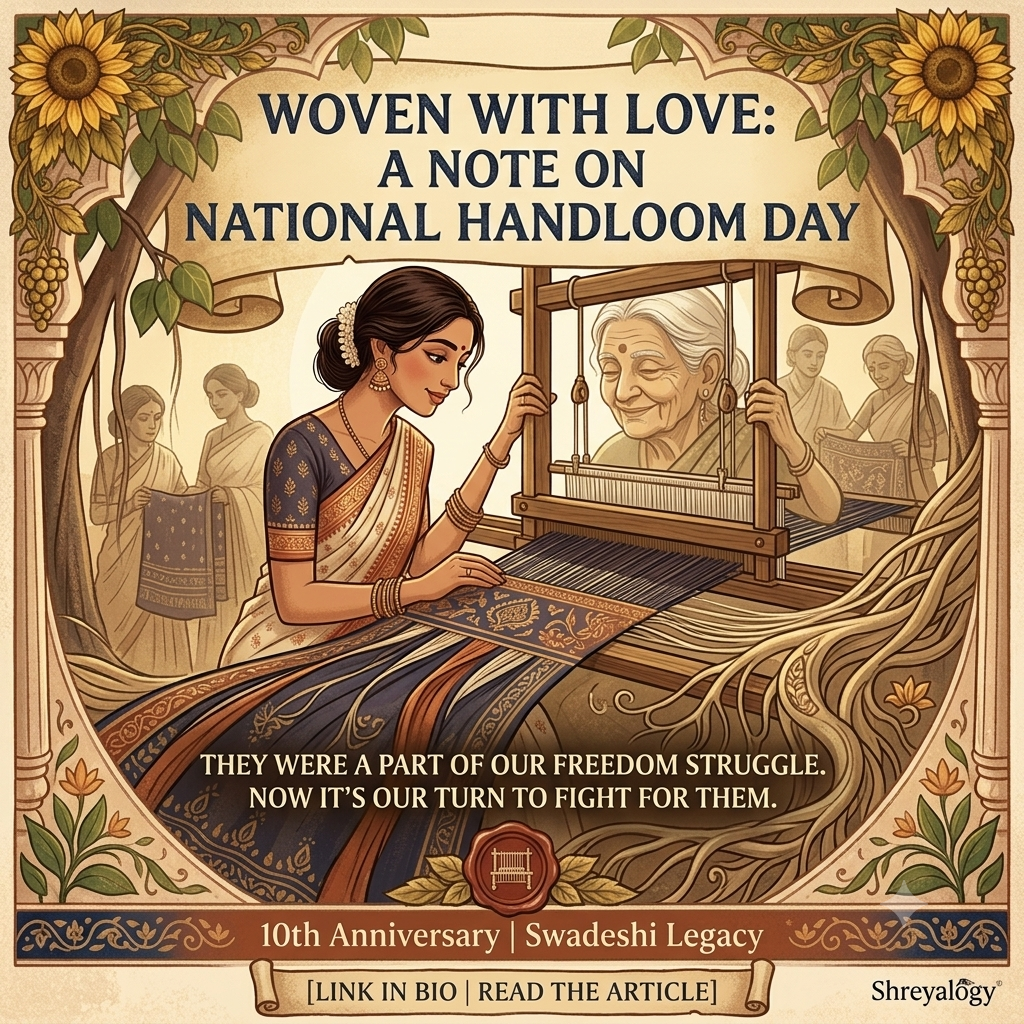 Woven with Love: A Note on National Handloom Day
